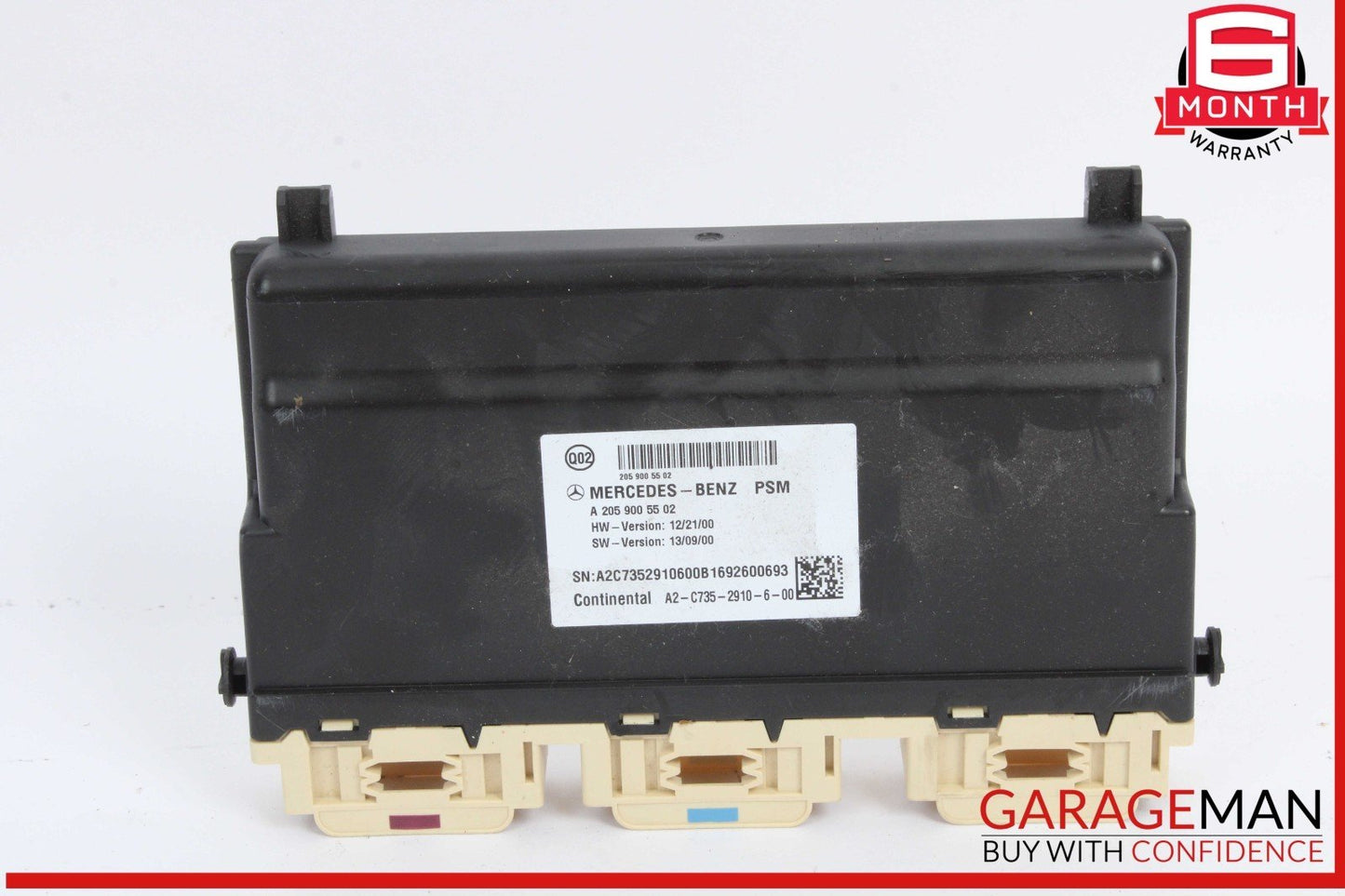 15-20 Mercedes W205 C300 C350e C63 AMG Front Right Side Seat Control Module Unit