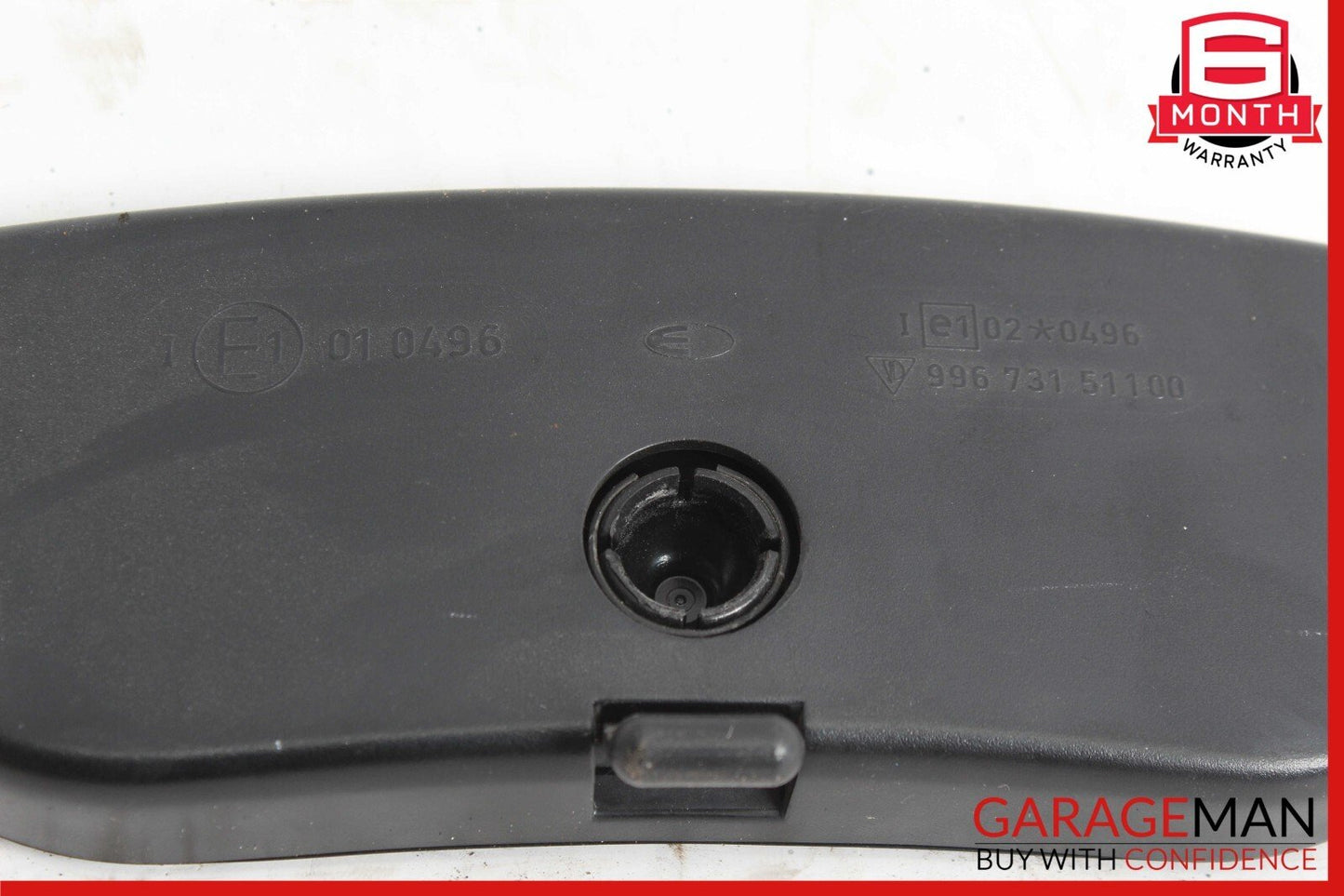 97-04 Porsche Boxster 986 Interior Front Top Upper Rear View Mirror Black OEM