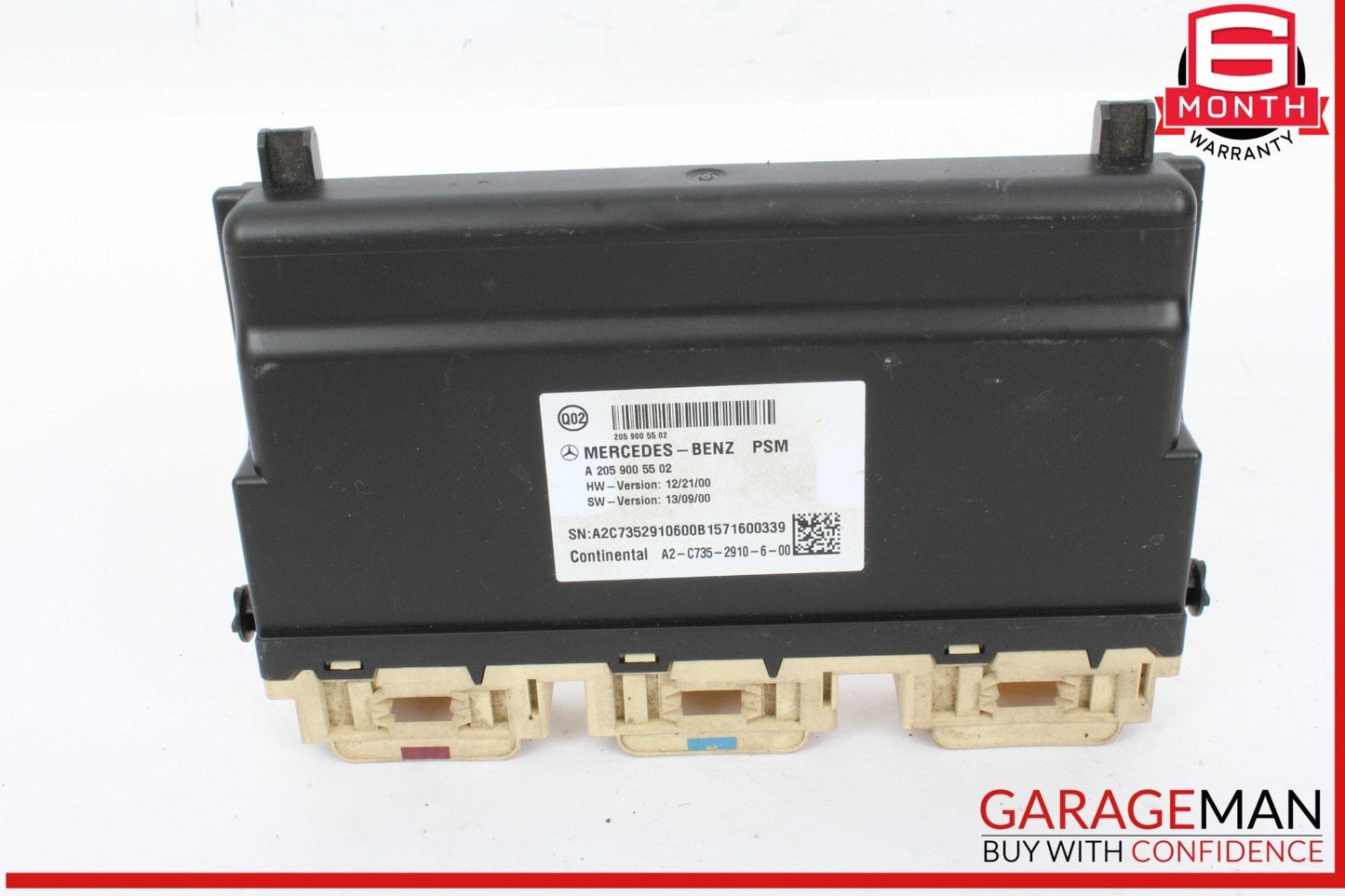 15-20 Mercedes W205 C300 C350e C63 AMG Front Right Side Seat Control Module Unit