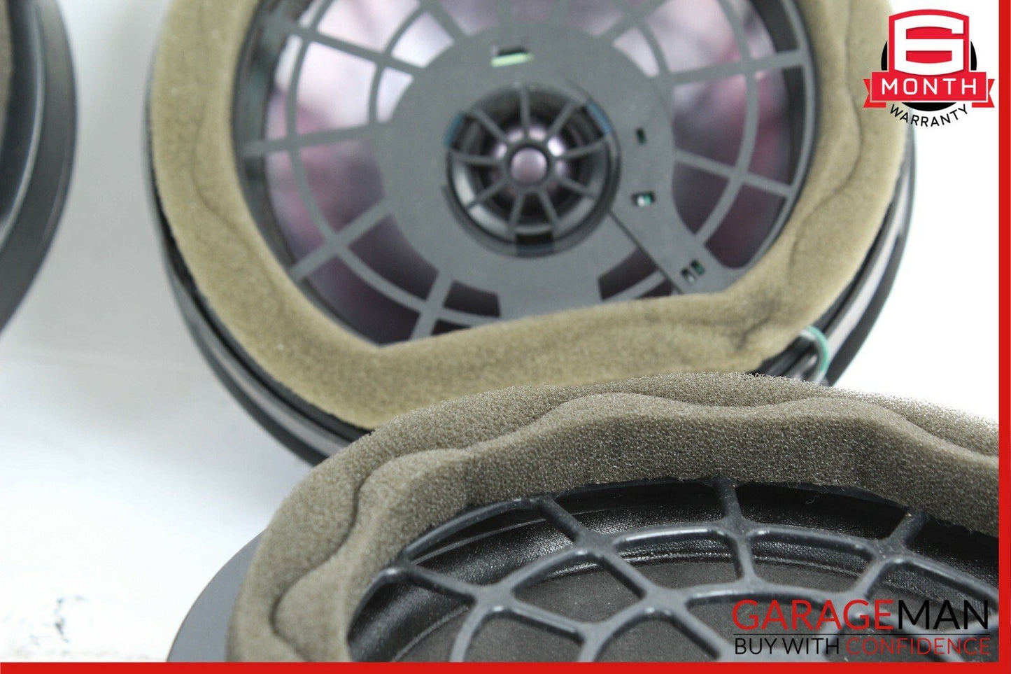 03-09 Mercedes W209 CLK500 C350 Complete Door Audio Sound Speaker Set Assembly