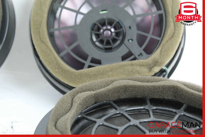 03-09 Mercedes W209 CLK500 C350 Complete Door Audio Sound Speaker Set Assembly