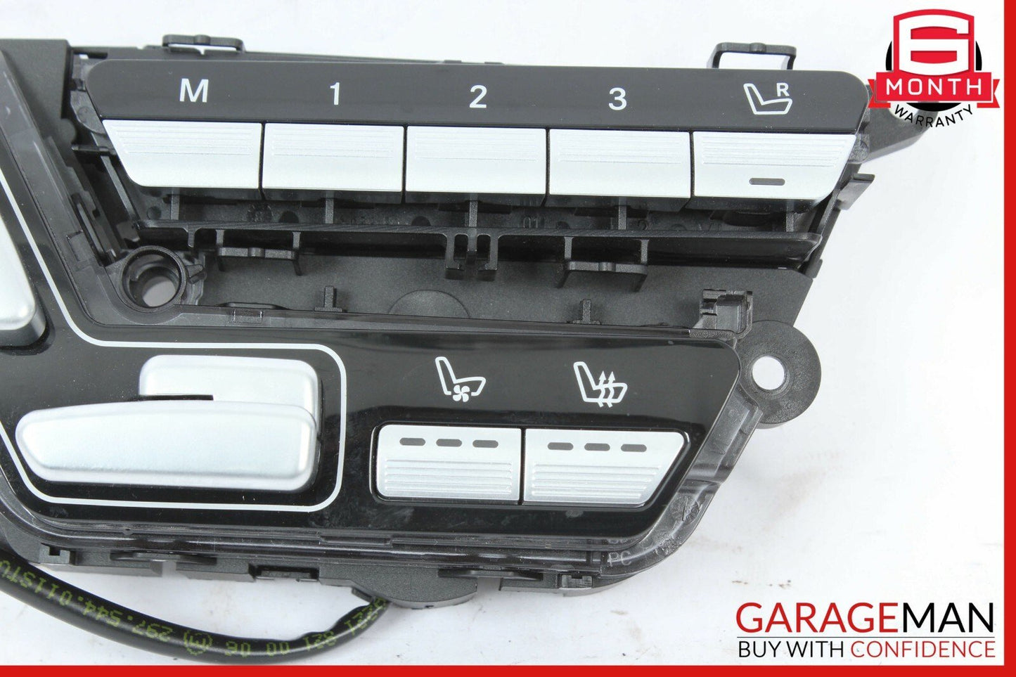07-14 Mercedes S550 CL600 Front Left Side Seat Adjustment Control Switch Module