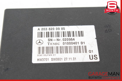 00-06 Mercedes W220 S55 CL55 Voice Command Control Module OEM