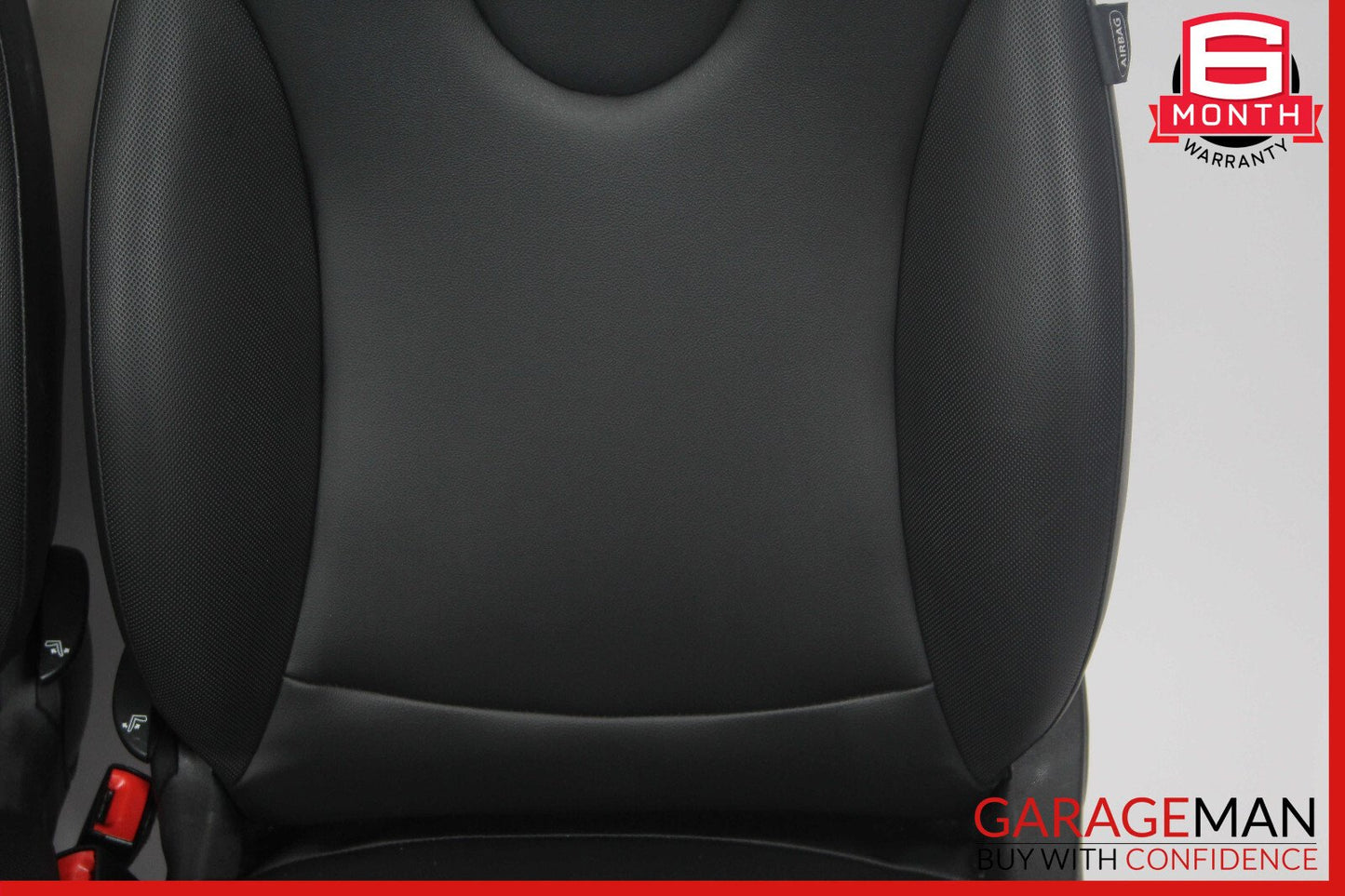 12-15 Mini Cooper Front Right & Left Side Complete Seat Cushion Cover Assembly