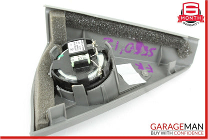 07-13 Mercedes W221 S550 Front Left & Right Side Door Tweeter Speaker Covers Set