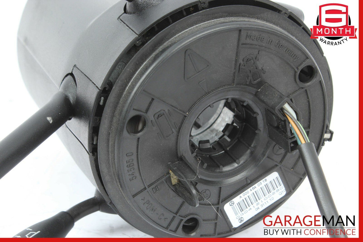 03-06 Mercedes S430 CL55 AMG Steering Column Control Switches Assembly Grey OEM