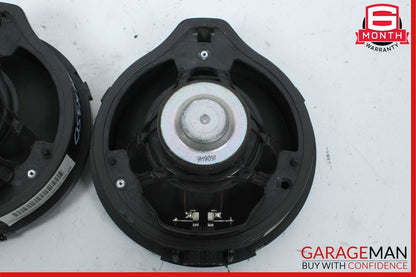 08-15 Mercedes X204 GLK350 Rear Right & Left Door Sound Speakers Set of 2 OEM