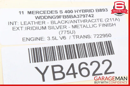 07-14 Mercedes W221 S400 S550 CL550 Headlight Switch Control 2219053500 OEM