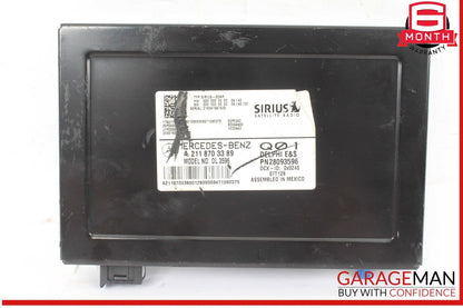 03-09 Mercedes W164 ML350 4MATIC Sirius Satellite Radio Receiver 2118703389 OEM