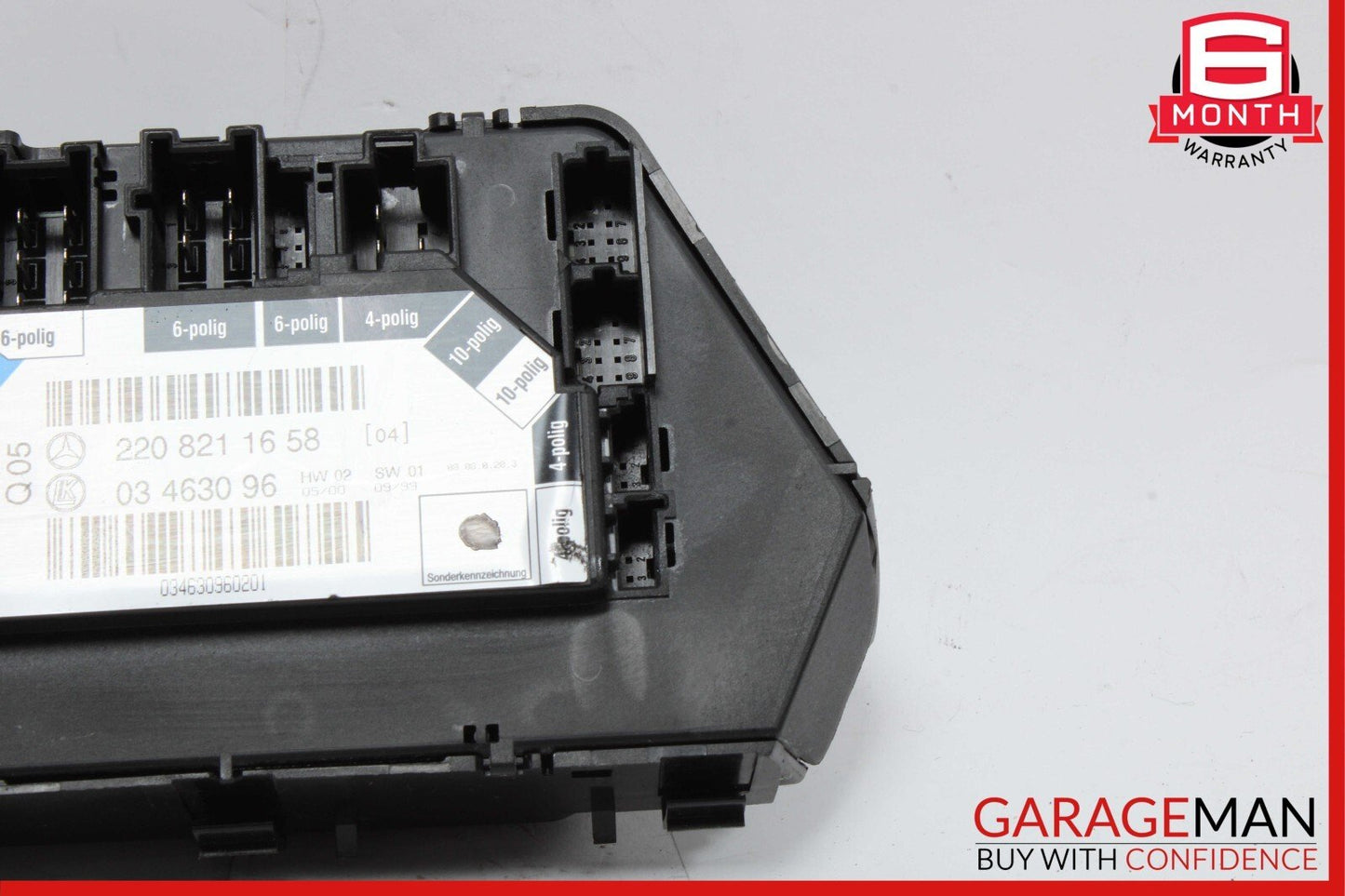 00-06 Mercedes W220 S500 Rear Right Side Seat Switch 2208211658 OEM