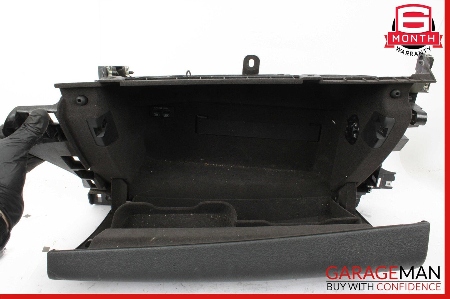 17-20 Maserati Levante M161 Dashboard Dash Glove Box Glovebox Black OEM