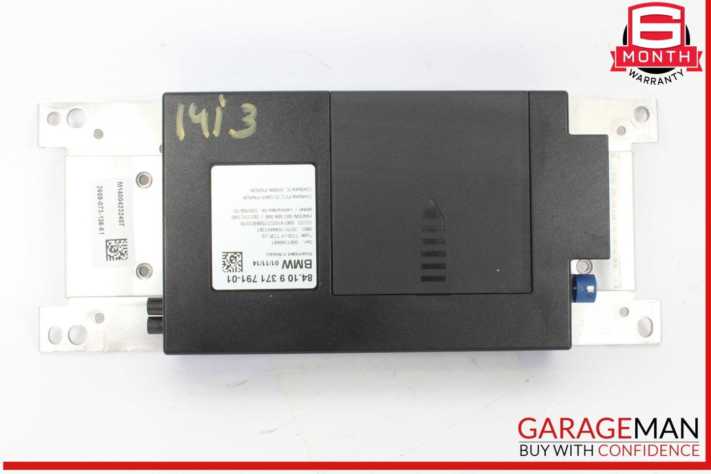 14-19 BMW i3 I01 Hybrid Telematics Communication Control Module Unit 9371791 OEM