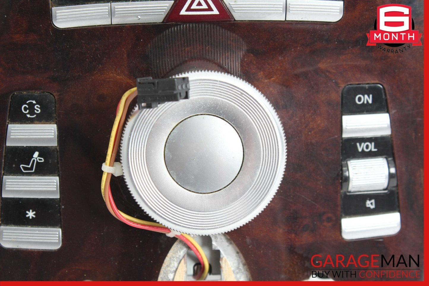 07-09 Mercedes W216 CL550 Center Console Multi Function Switch Control Knob Assy