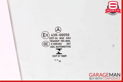 14-19 Mercedes W117 CLA250 Rear Right Passenger Door Window Auto Glass Panel OEM