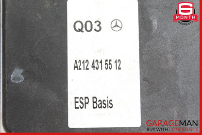 10-13 Mercedes W212 E350 E550 ABS Anti Lock Brake Pump Control Module Assembly