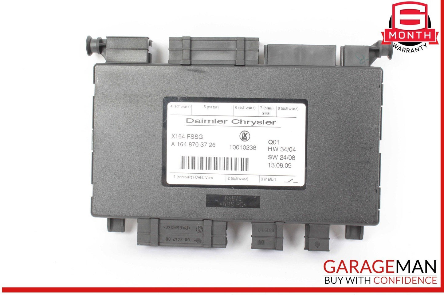 07-12 Mercedes X164 GL450 Third Seat Row Power Folding Control Module OEM