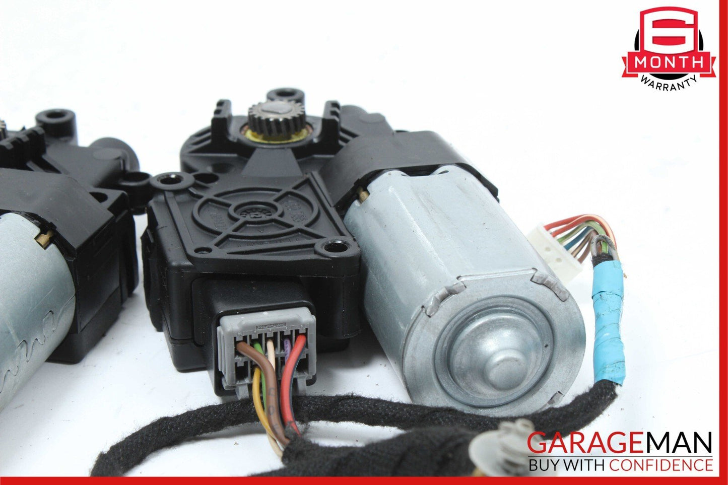 08-15 Mercedes X204 GLK350 Panoramic Sunroof Sun Roof Motor Unit Set of 2 OEM