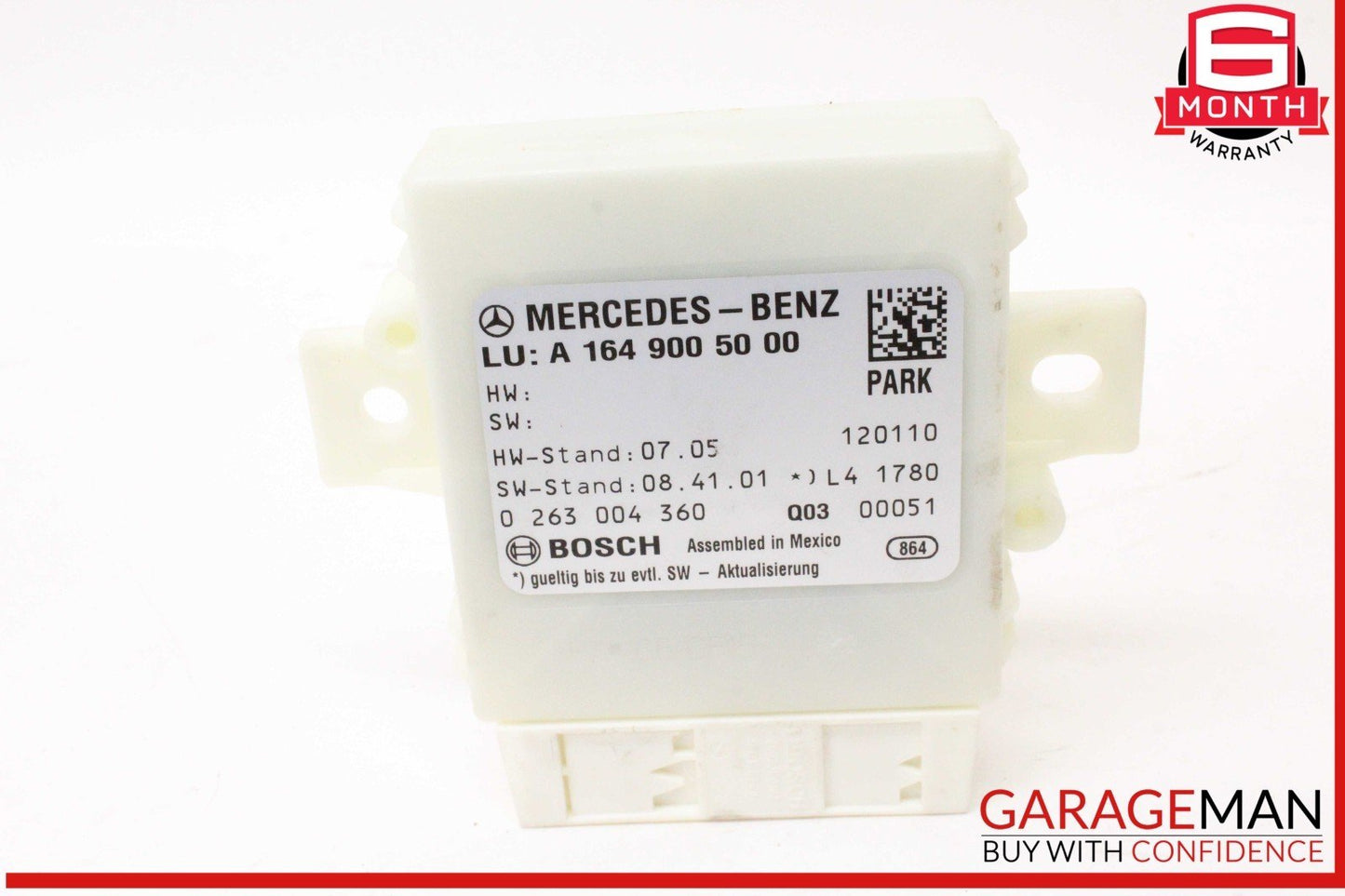 10-12 Mercedes X164 GL450 4MATIC Parktronic Park Assist Control Module OEM