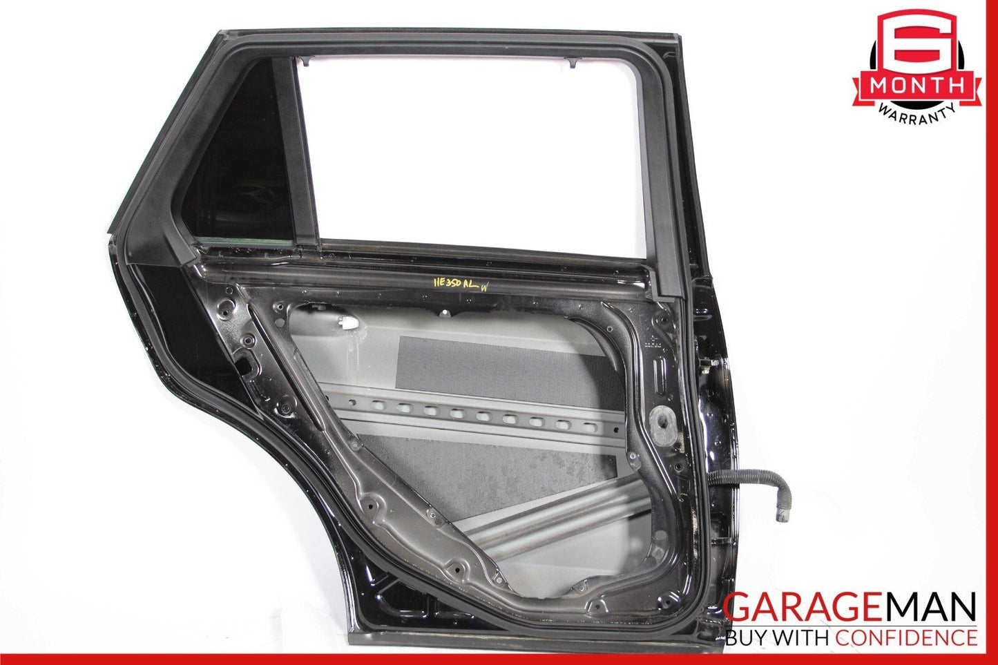 11-13 Mercedes W212 E350 Wagon Rear Left Driver Side Door Shell Assembly Black