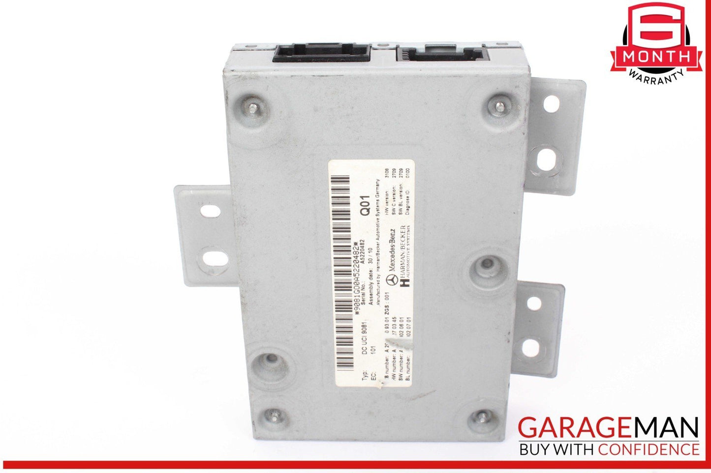06-14 Mercedes W221 S550 S400 Communication Interface Ipod Control Module Unit