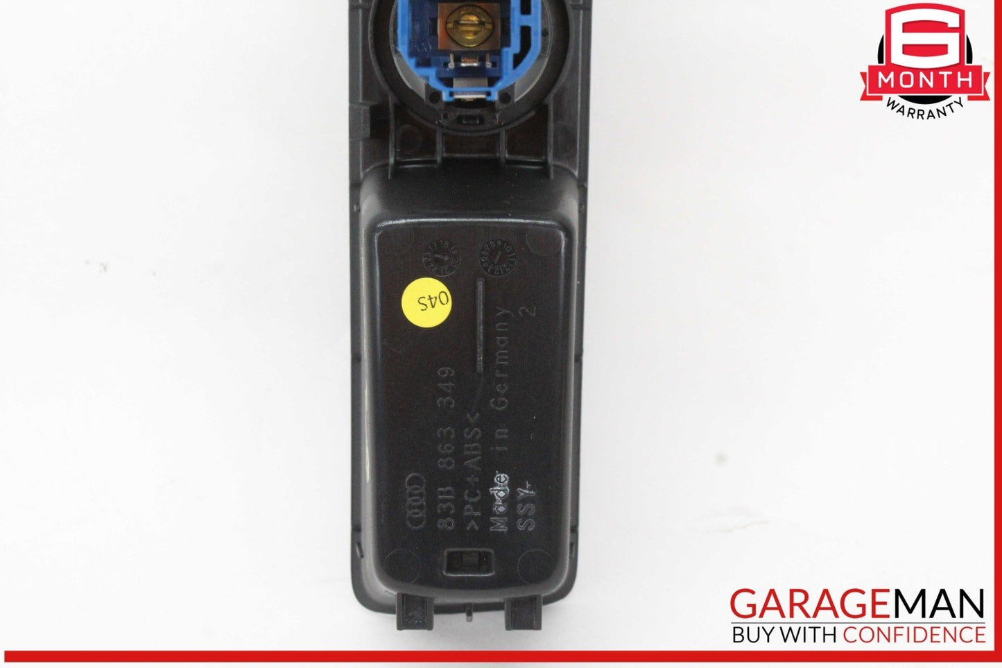 19-24 Audi Q3 Front Center Console Parking Brake Switch w/ Power Outlet OEM