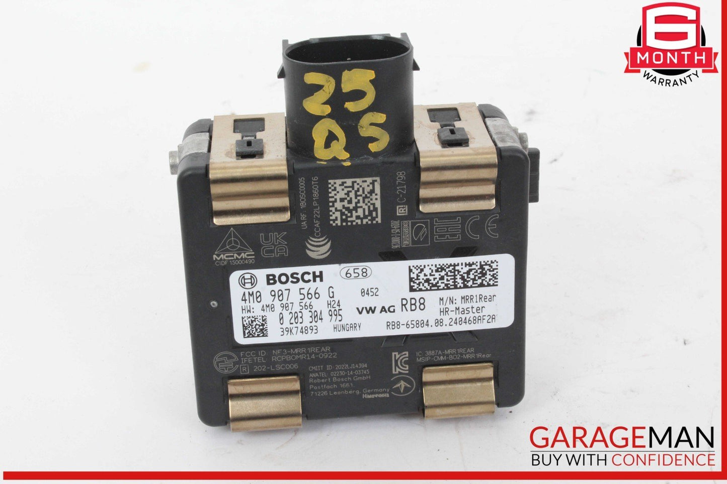 17-25 Audi Q5 A5 Rear Right Passenger Side Blind Spot Sensor Control Module OEM