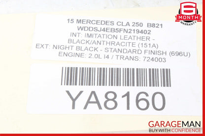 14-19 Mercedes W117 CLA250 Front Center AC A/C Air Vent Nozzle Trim Grill OEM