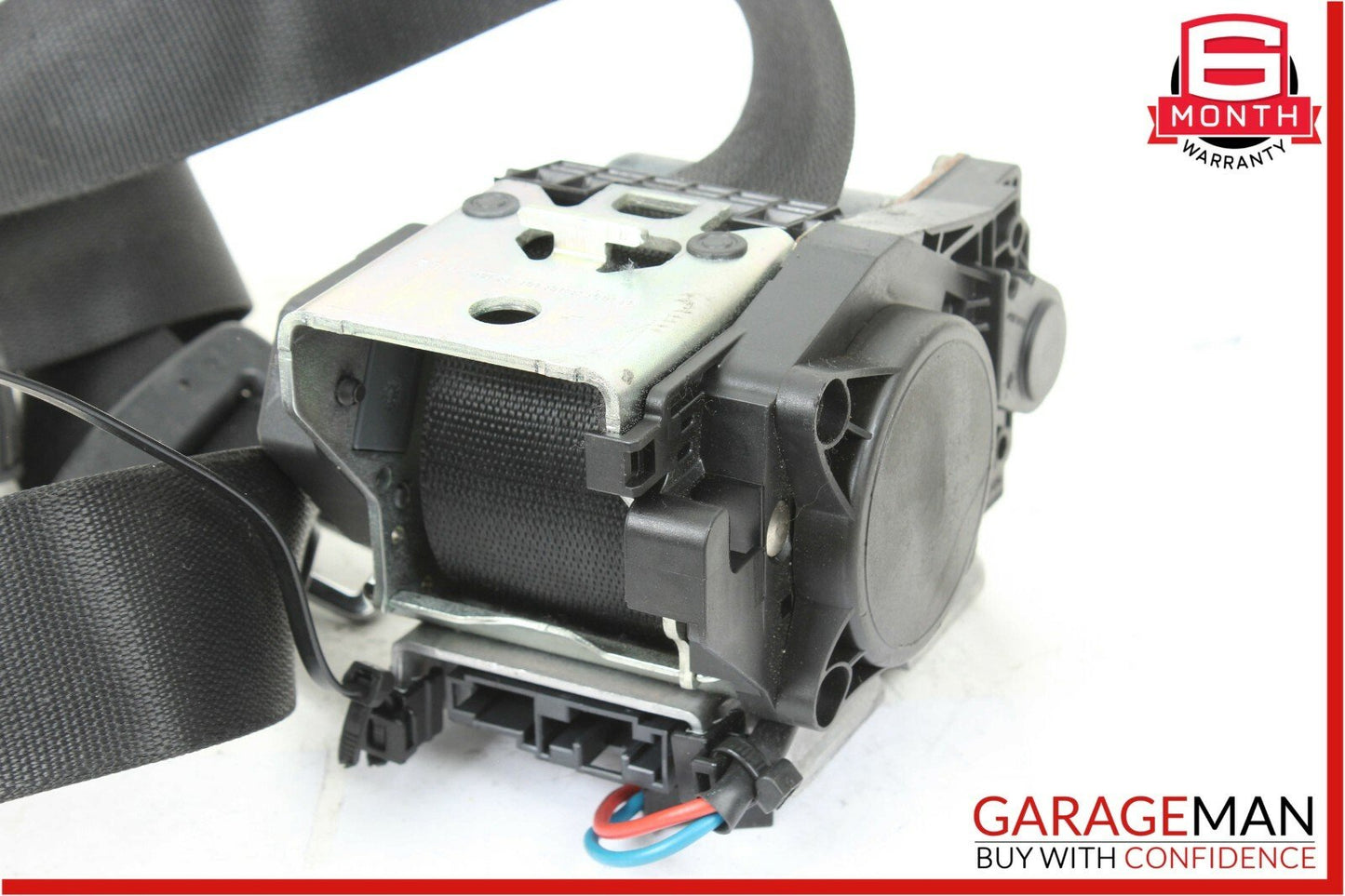 07-09 Mercedes W211 E63 AMG Front Left Driver Seatbelt Seat Belt Retractor Black