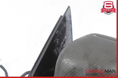 10-13 Mercedes W212 E63 E550 Front Left Driver Side Mirror Door Rear View OEM