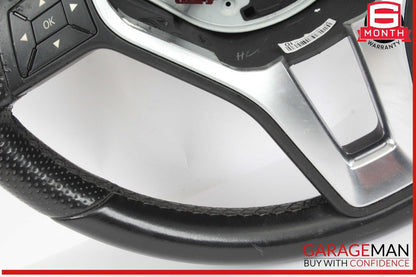 12-18 Mercedes W212 E350 CLS550 E550 Steering Wheel w/ Paddle Shifters OEM