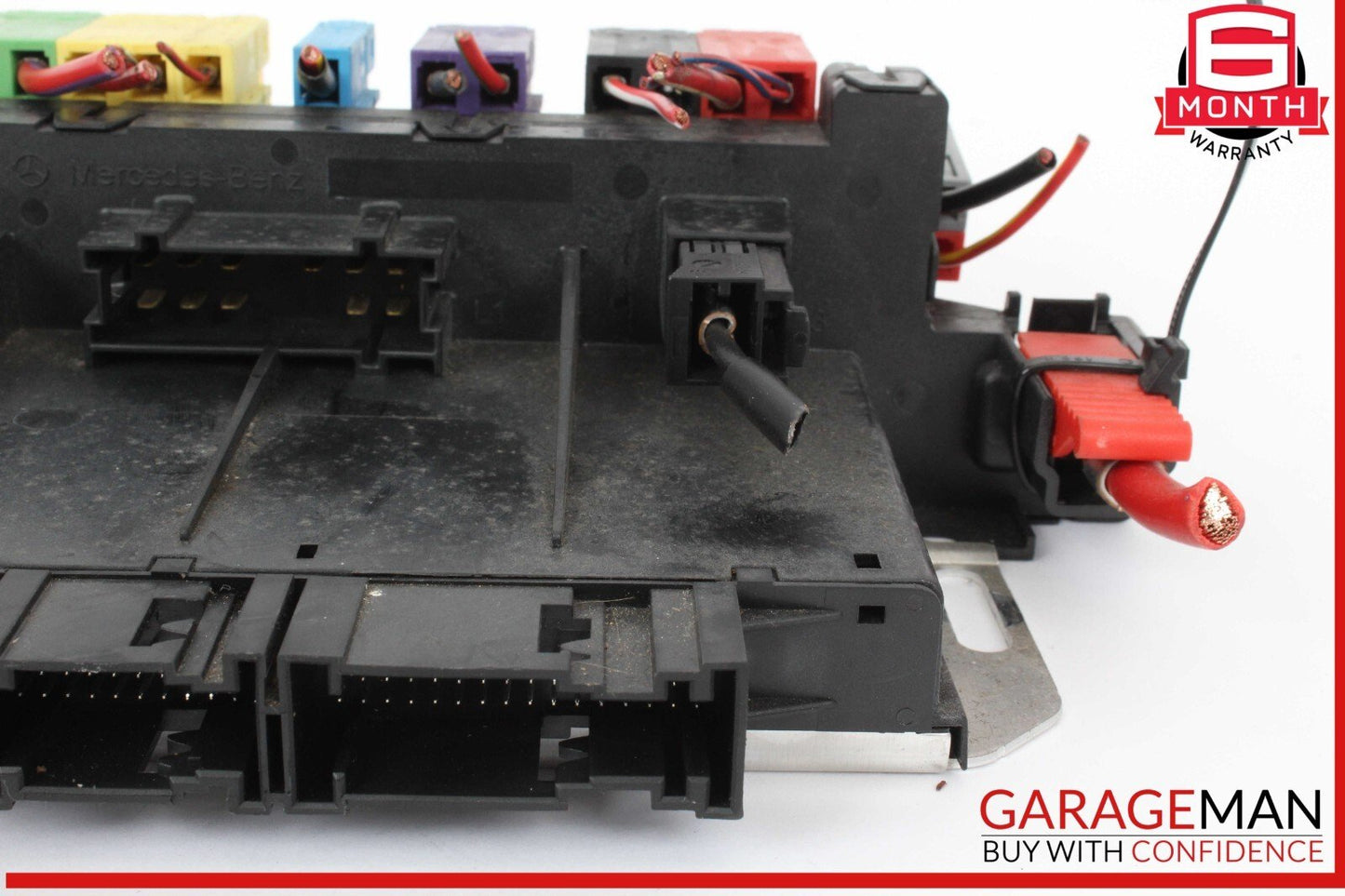 03-12 Mercedes R230 SL500 SL55 AMG SL550 Rear SAM Fuse Box Relay Module OEM