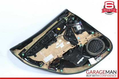 14-17 Maserati Ghibli Rear Right Complete Interior Door Trim Panel Assembly