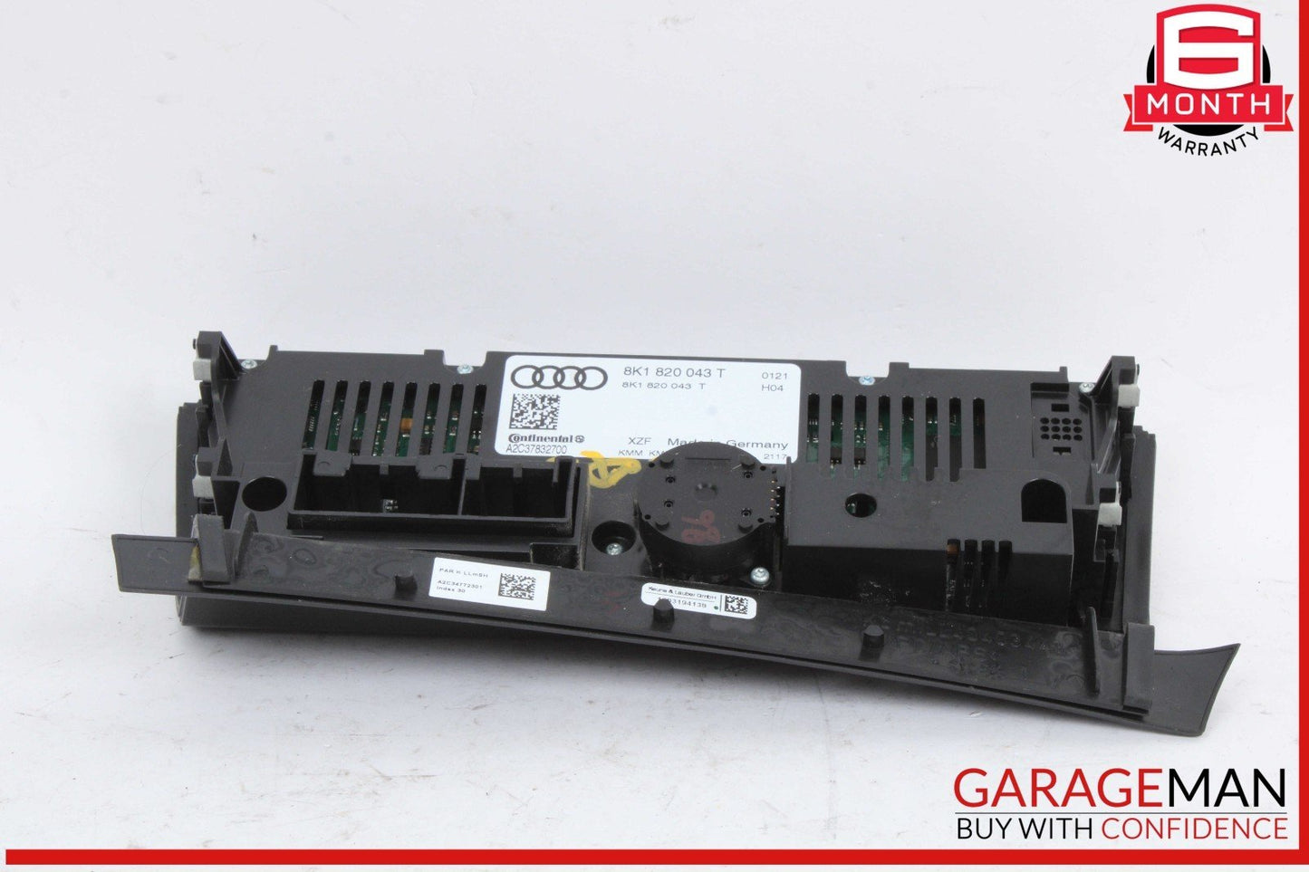 13-17 Audi Q5 A4 A5 Front A/C AC Climate Control Switch Panel Assembly OEM