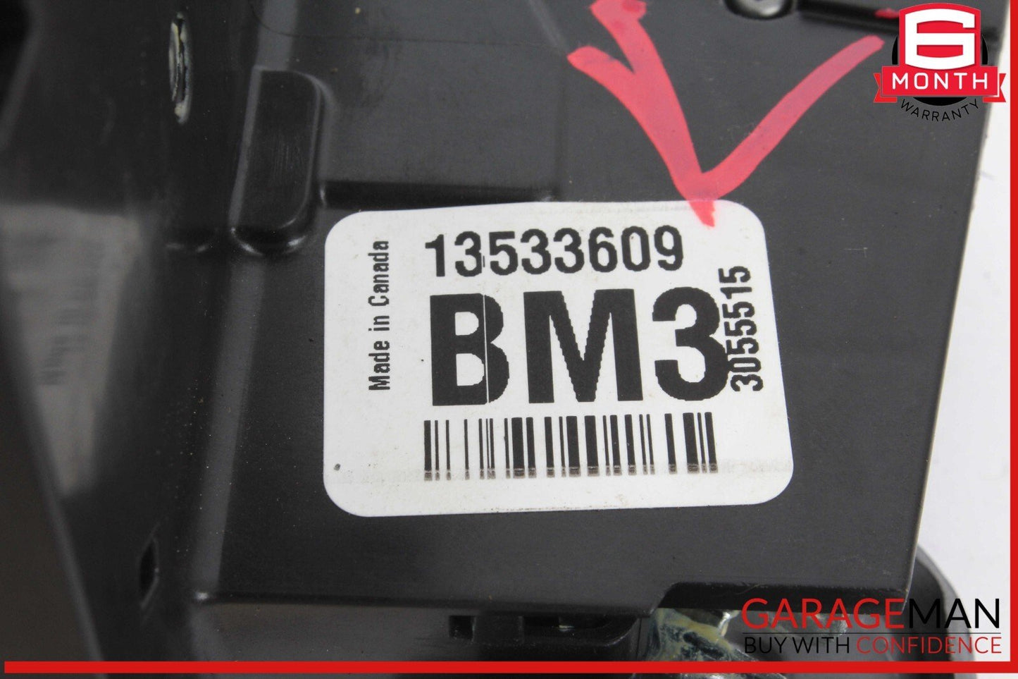 17-23 Cadillac XT5 Rear Left Driver Side Door Lock Latch Actuator 13533609 OEM