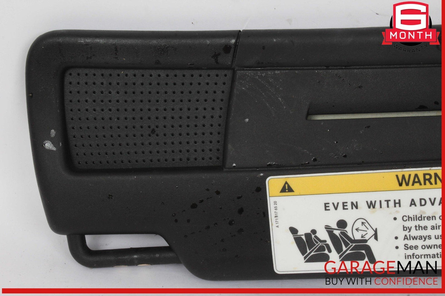 12-20 Mercedes R172 SLC300 Front Right Side Sun Visor Shade Sunvisor Cover OEM