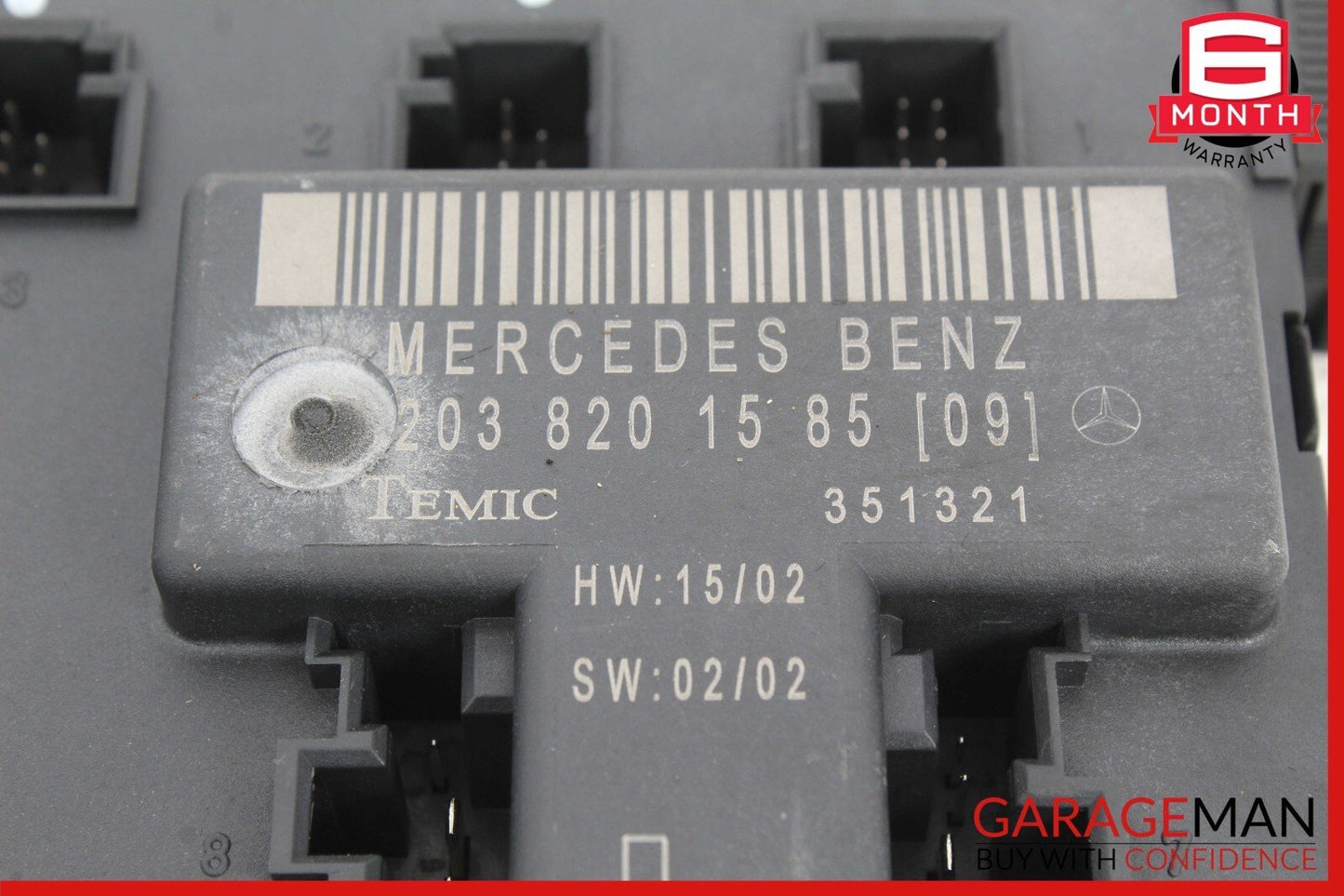 01-07 Mercedes W203 C240 C55 AMG Front Right Side Door Controller Module OEM