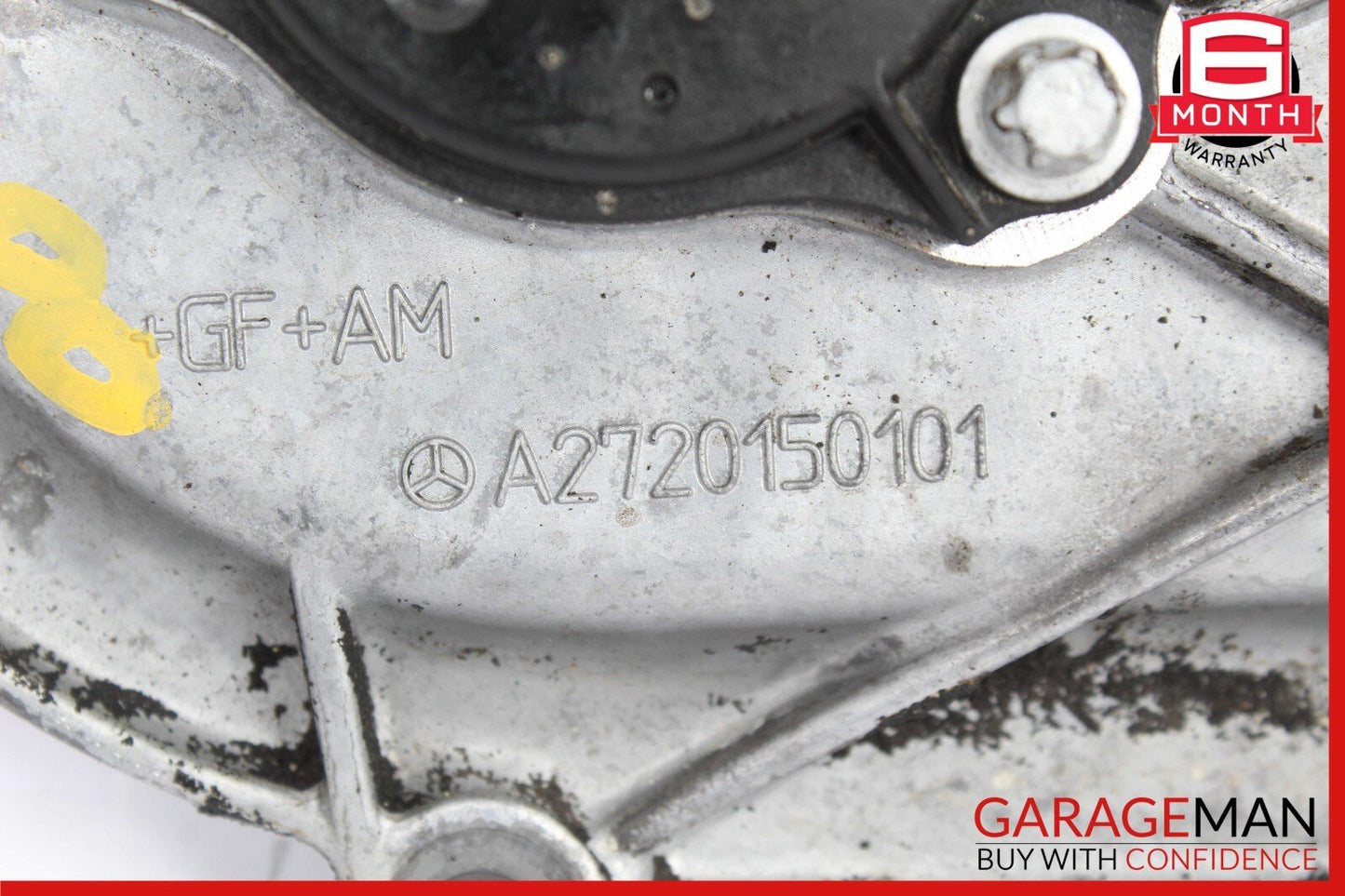06-13 Mercedes W204 C300 S550 Front Right Engine Timing Chain Cover Plate OEM