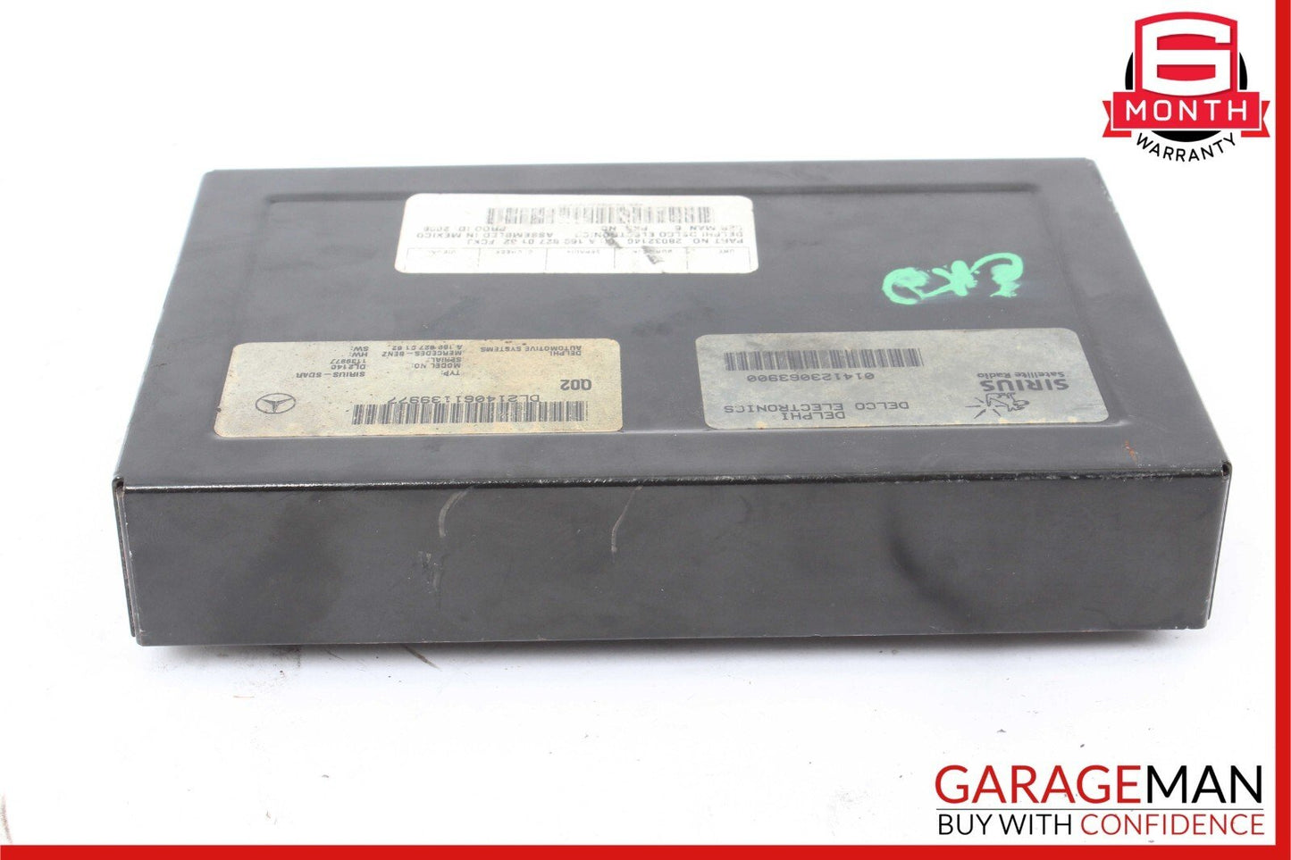 03-09 Mercedes GL450 E550 CLS500 Sirius Satellite Radio Receiver Module Unit