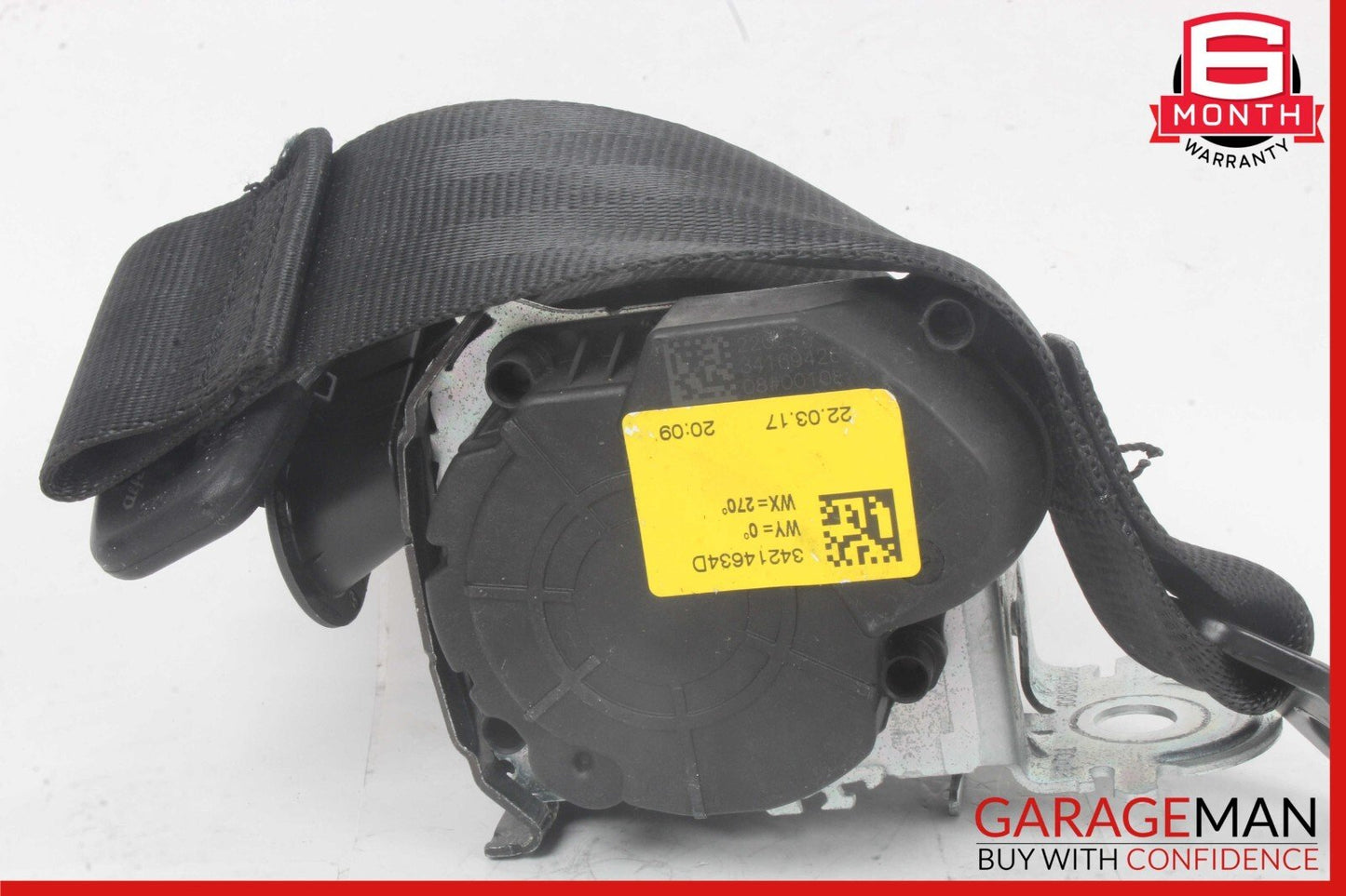 17-23 Alfa Romeo Giulia Rear Left or Right Seatbelt Seat Belt Retractor OEM