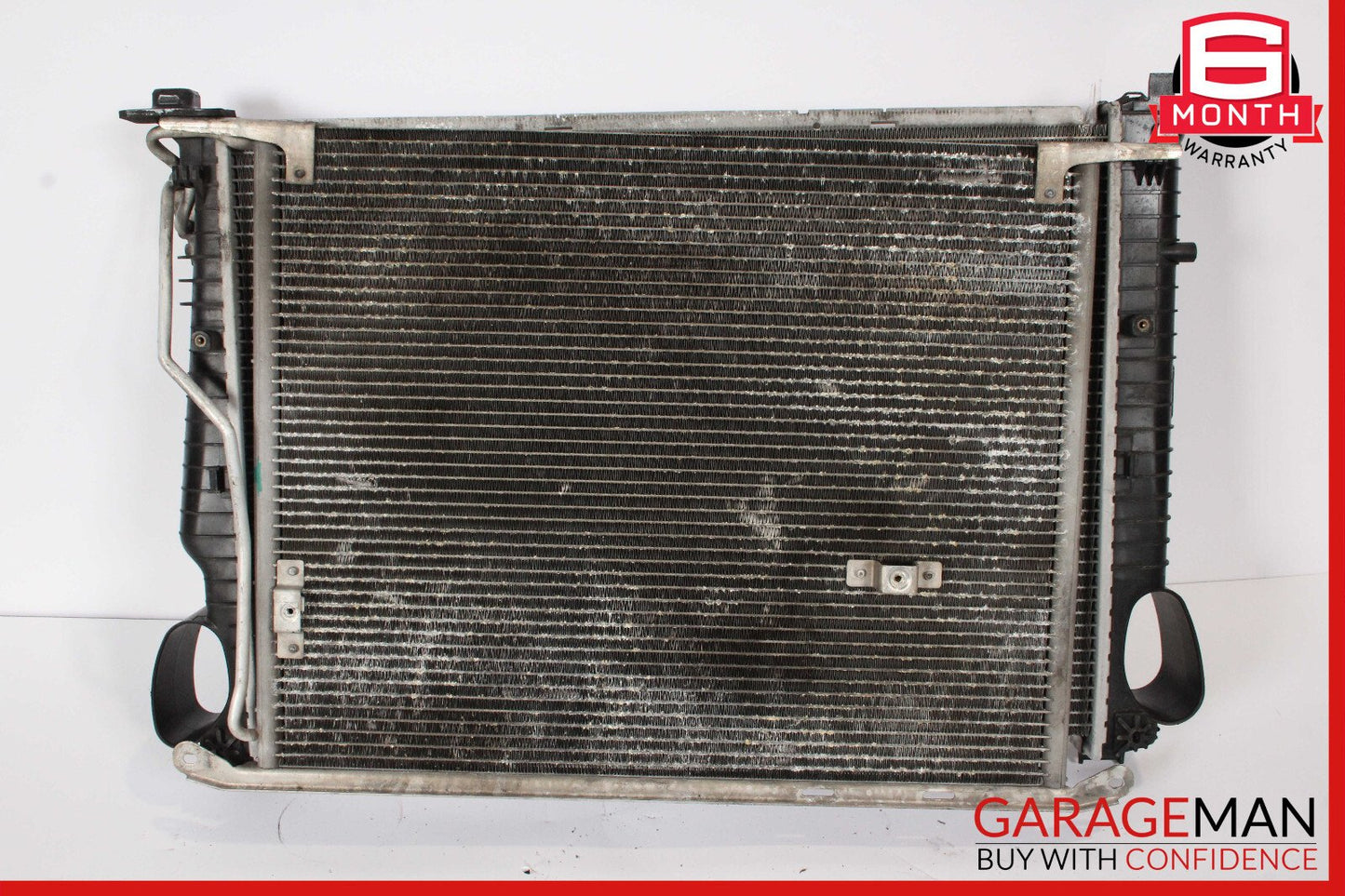 00-06 Mercedes W220 S55 CL55 Engine Cooling Radiator AC A/C Condenser OEM