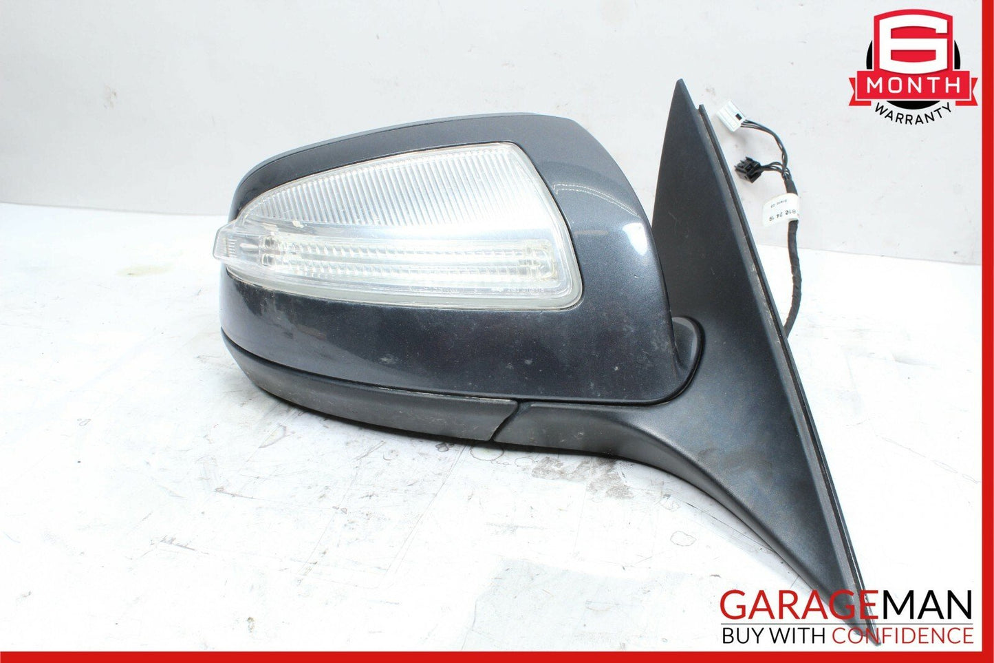08-09 Mercedes W204 C300 C63 AMG Front Right Side Mirror Door Rear View Grey OEM