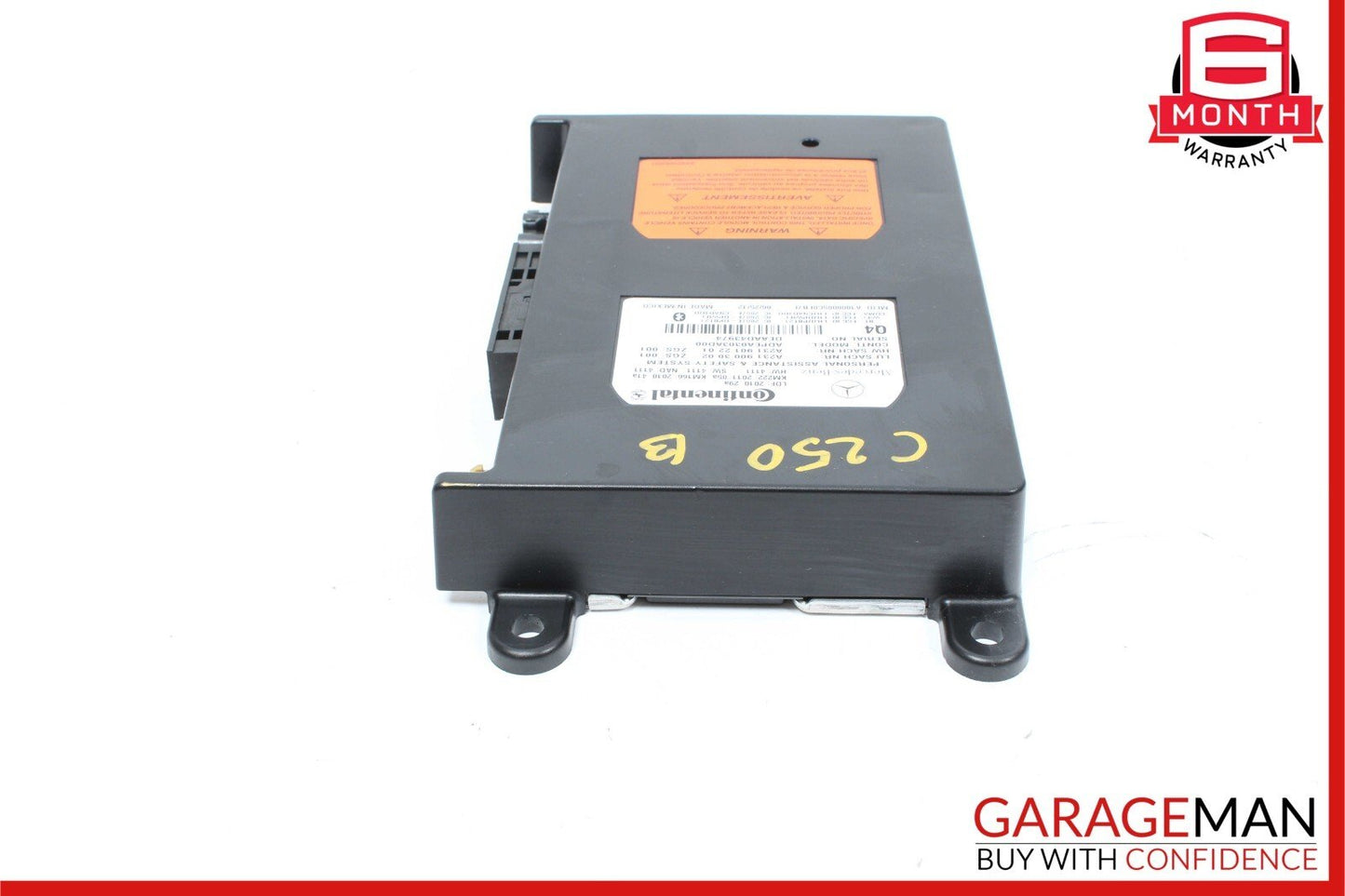 10-16 Mercedes W204 C250 C300 C350 Tele Aid Control Module 2319003002 OEM
