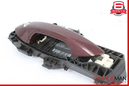 08-11 Mercedes W204 C300 C350 Front Left Driver Side Exterior Door Handle Red