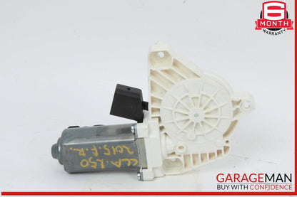 14-18 Mercedes W117 CLA250 Front Right Side Door Window Regulator Motor OEM