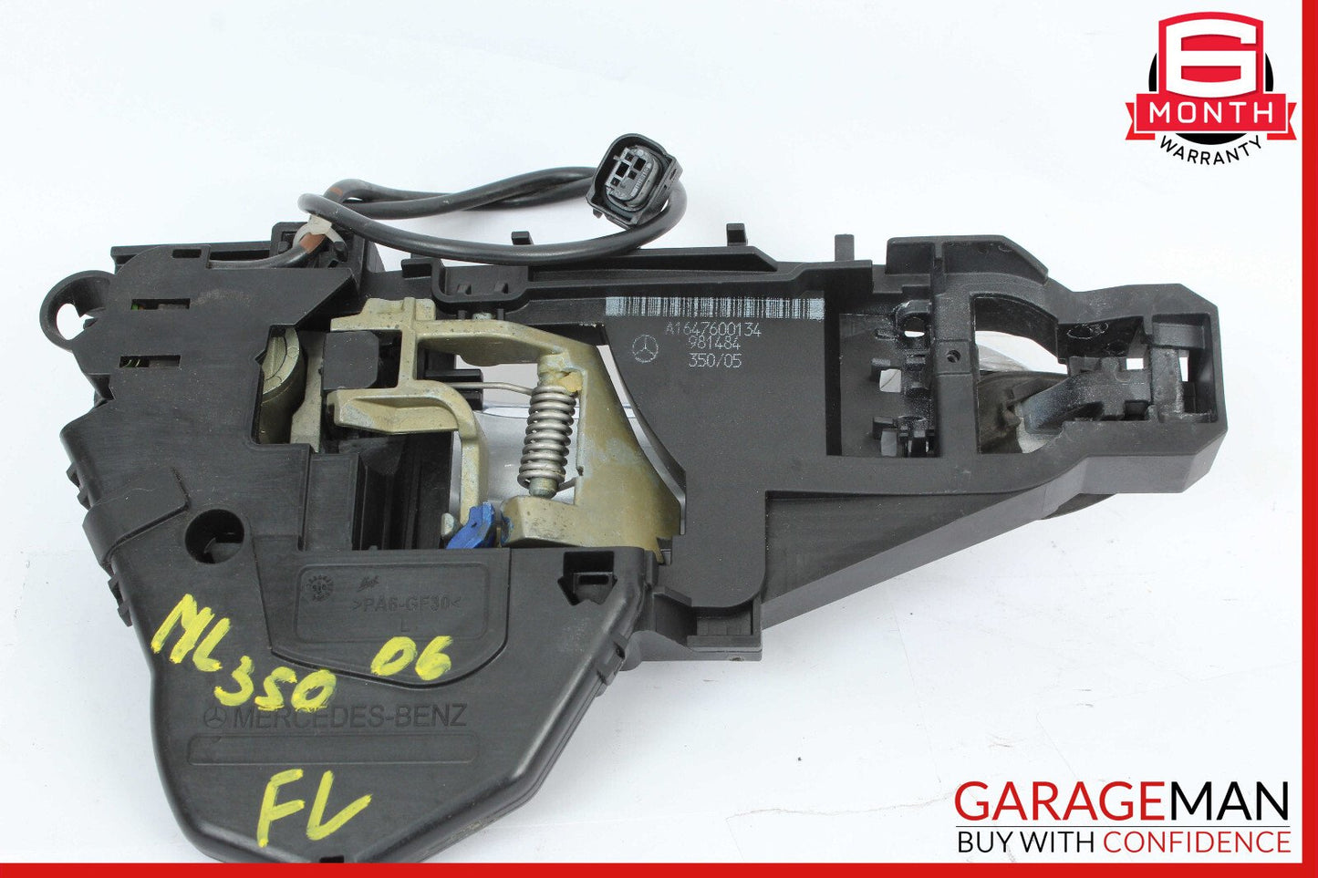 06-13 Mercedes W164 ML350 GL450 Front Left Side Exterior Door Handle OEM
