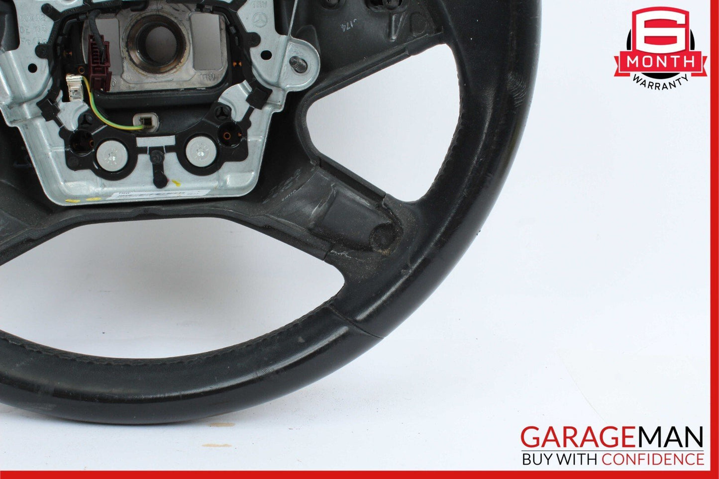 10-13 Mercedes W212 E350 E550 E400 Steering Wheel w/ Paddle Shifters Black OEM