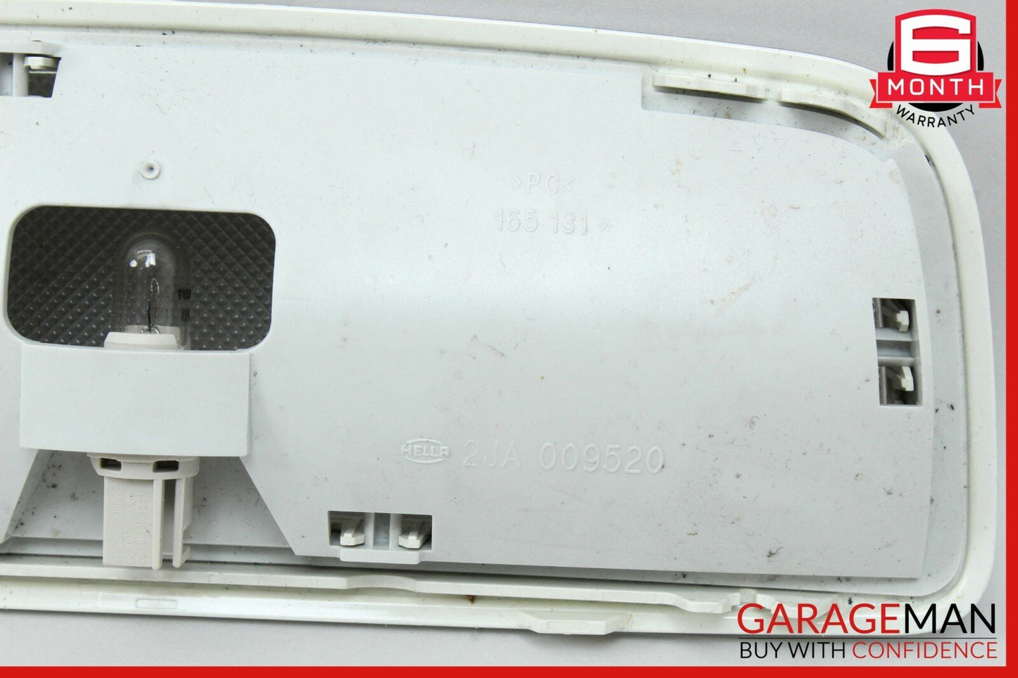 08-17 Mercedes C250 E350 GLK350 Rear Overhead Dome Light Lamp Assembly Grey