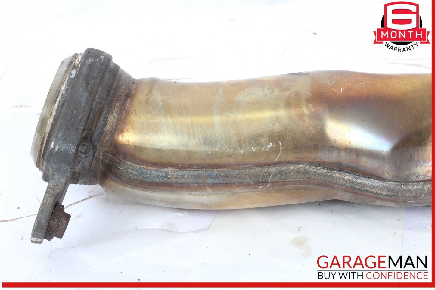 12-19 Mercedes X166 GL450 Engine Exhaust Front Pipe Left Side OEM