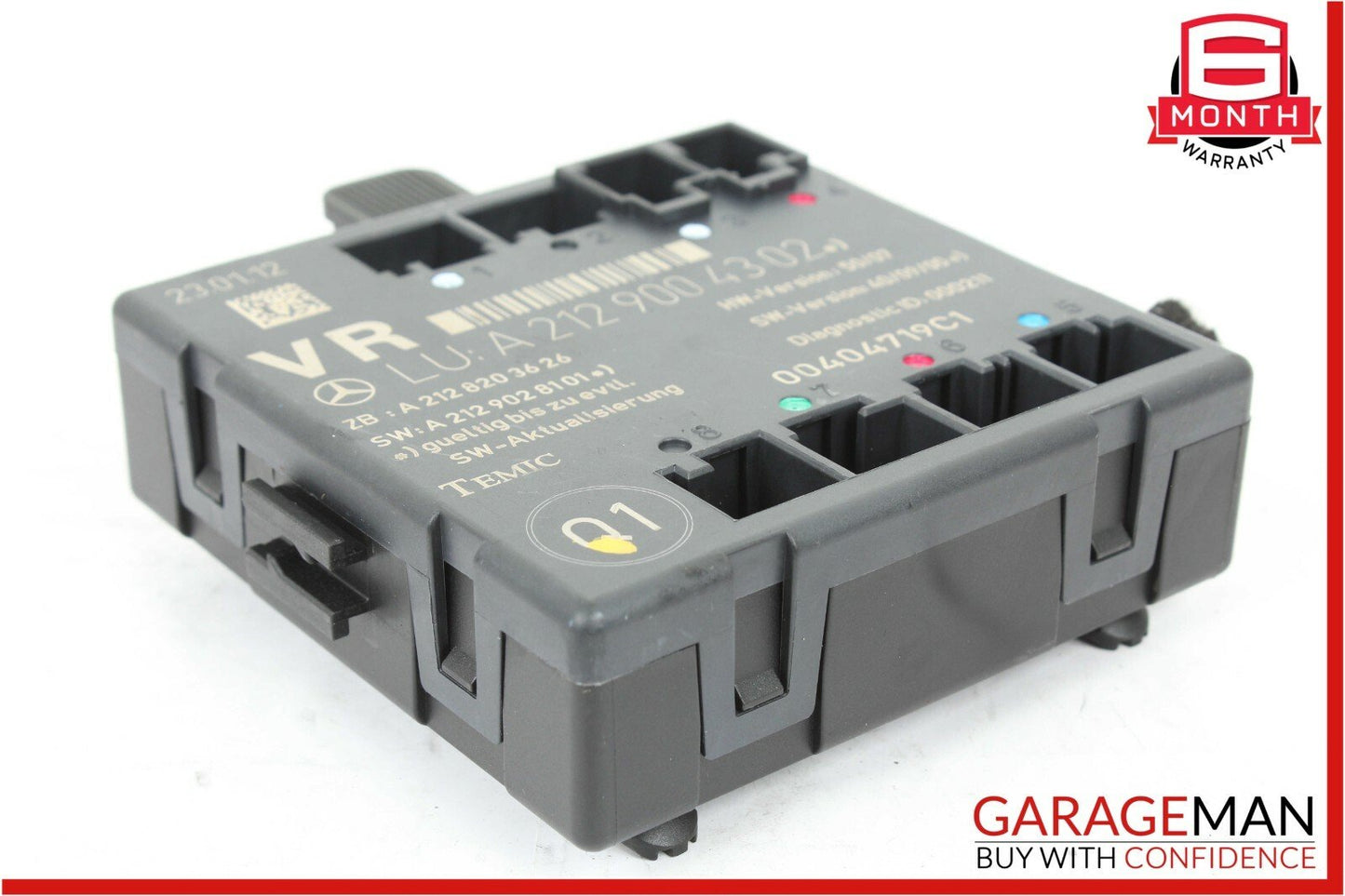 08-15 Mercedes W204 C250 C300 Front Right Passenger Side Door Control Module OEM