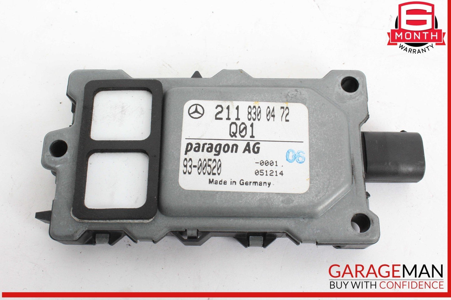 00-12 Mercedes W219 CLS500 CL500 Air Quality Sensor Module 2118300472 OEM